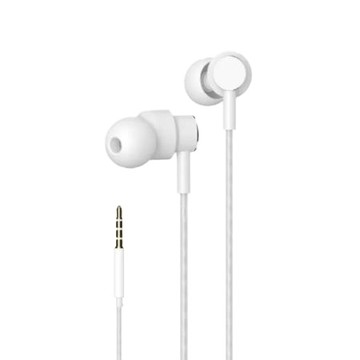 惠普HP有線入耳式耳機麥克風/DHE-7001/白色