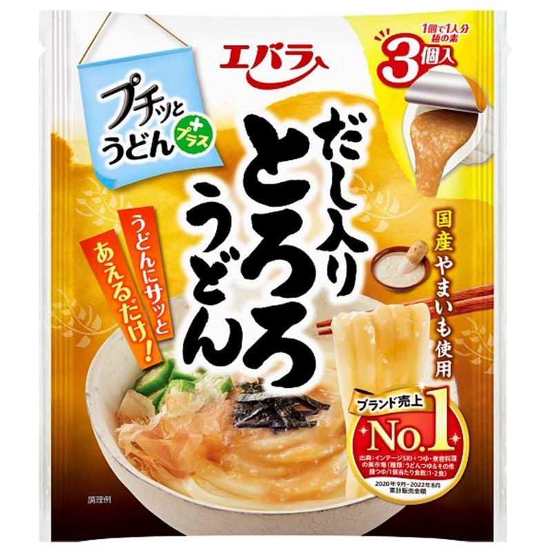 プチッとうどんプラスだし入りとろろうどん 126g×4個