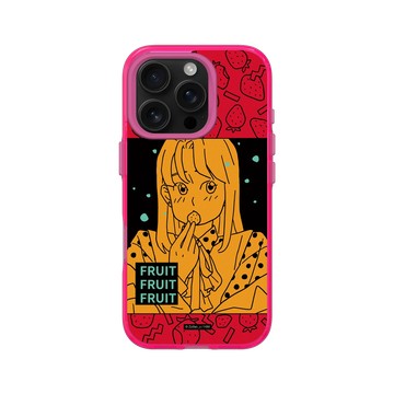 iPhone 16 Pro Clear 粉漾桃 - 子凡 Zzifan_z - 水果女孩