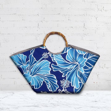夏威夷托特包/扇形包/Haunani Blue