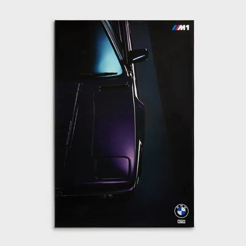 【JPPSC】2026AW Kith for BMW 1981 M1 E26 Poster 海報 khla150105