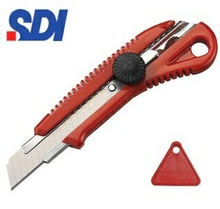 SDI 專業螺旋鎖定 0421C 大 美工刀 /支 (顏色隨機出貨)【APP滿額下單10%點數(單一帳號最高1000點)】4/30止