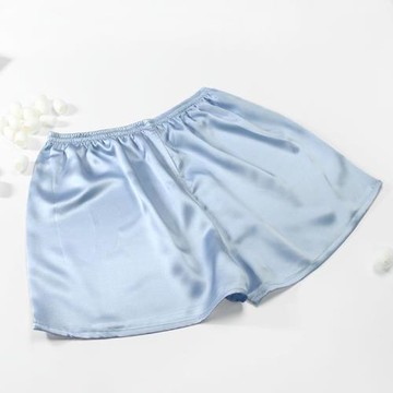 特價甩賣 男女通用真絲平角褲低腰桑蠶絲內褲真絲內褲打底褲短褲