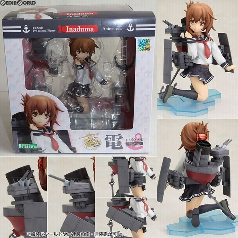 中古即納 Fig 電 いなづま アニメver 艦隊これくしょん 艦これ 1 8 完成品 フィギュア Pp592 コトブキヤ 通販 Lineポイント最大0 5 Get Lineショッピング