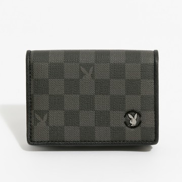 PLAYBOY - 卡片夾  Honour系列 - 黑色/142-5118-09-2