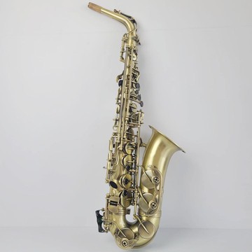 高檔薩克斯中音降E調青仿古中老年中音薩克斯薩克斯樂器清倉原裝