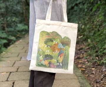 【現貨】咱的山水－鷺鷥公寓大帆布袋