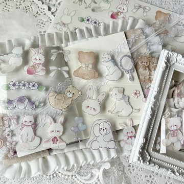 animal collection masking tape