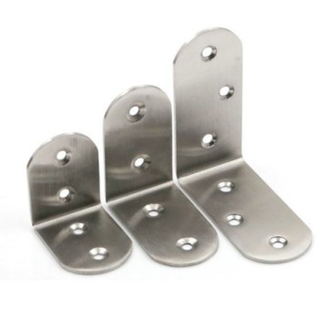 AC012 2入裝 不銹鋼L型內角鐵50X50X寬38MM 厚2.3MM L型板鐵