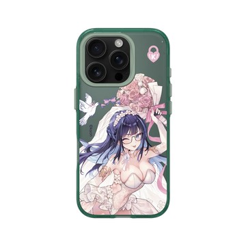 iPhone 16 Pro Clear 憂墨綠 - KSON - 純白誓約