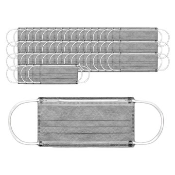 CHACER 佳和口罩 CHACER 成人醫用口罩  冰川灰  50入  1盒