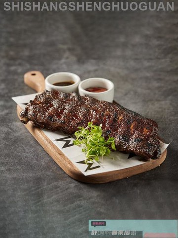 特色餐具 餐盤 可開發票 牛排餐盤披薩板木質托盤長方形商用高端創意西餐具水果蛋糕茶盤子