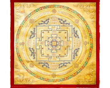 和諧時輪曼荼羅 冥想的靈性藝術