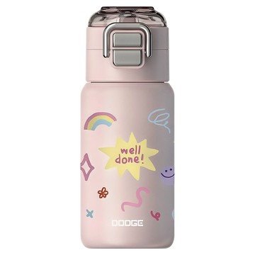 DODGE 道奇 甜趣雙飲保溫杯  1個  440ml  顏色隨機
