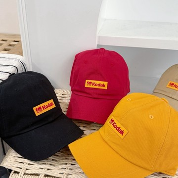 🔥隔日配｜KTUSA  KODAK 韓國柯達 Color Plus 長形LOGO 老帽 帽子 韓國代購 棒球帽