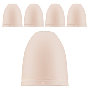 Simba 小獅王辛巴 蘊蜜標準奶瓶瓶蓋組  栗粉  5組