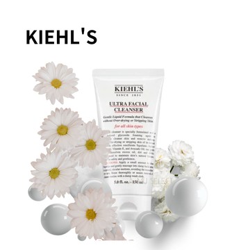 【KIEHL'S】 契爾氏 冰河保濕潔面乳150ml｜雙12嘉年華⚡專櫃 美妝 香氛 保養 禮享保養 香約聖誕