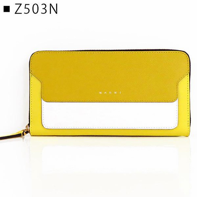 卸し売り購入 マルニ MARNI LONG Z503N Z502N LV520 PFMOE11U11 AROUND ZIP 小物