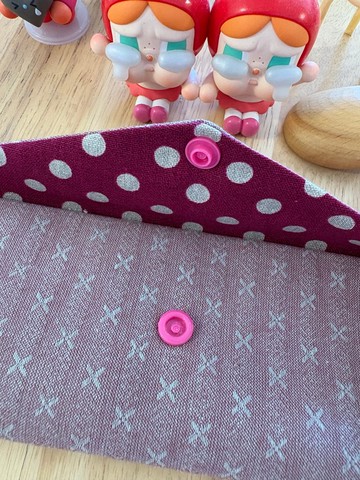 文青風環保純棉筷袋 名媛編織 浪漫粉 厚實優質  日本 潮物 收納