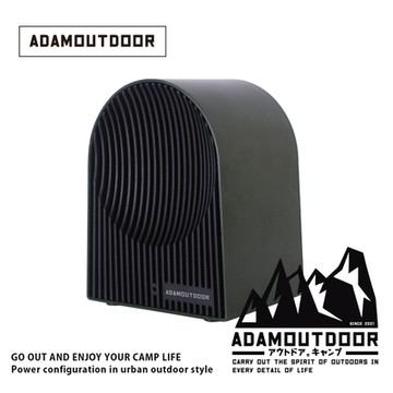 ADAMOUTDOOR｜迷你陶瓷電暖爐 (ADEH-PTC500-G)綠 暖器 暖風機