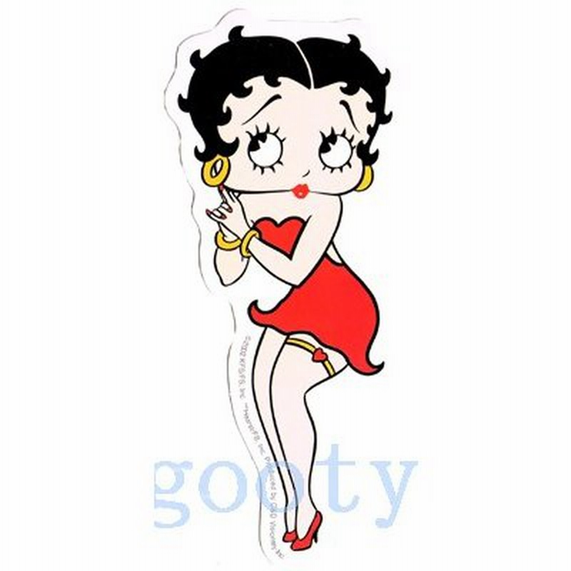 ベティー（ベティ）ブープ BETTY BOOP ステッカー シール キュートな