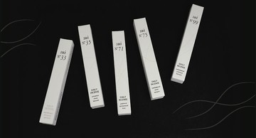 松榮堂 最新 粹 全系列五款日線香  共五盒每盒14g  皆附特製香立