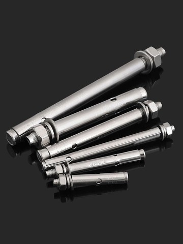316不銹鋼膨脹螺絲釘外拉爆螺栓M6M8M10M12*50x60x70x80x100x120