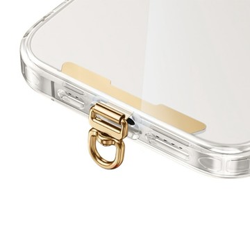 【ibits】YG 3D旋轉手機掛繩夾片 0.4mm超薄不鏽鋼 梯形雙軸 萬向扣 不擋充電孔 堅固防丟 墊片