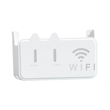 壁掛收納架 家用無線wifi路由器壁掛造型收納盒置物架