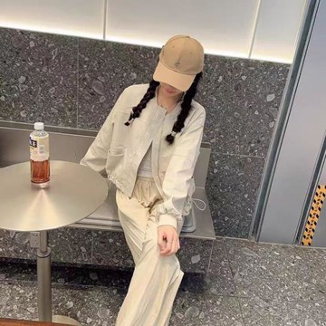 棒球服外套女2025新款秋季美式短款小個子夾克上衣寬松洋氣沖鋒衣