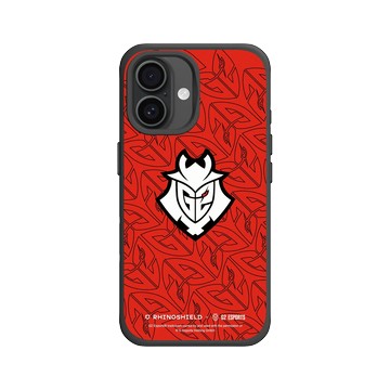 iPhone 16 SolidX 黑 - G2 Esports - G2 - Red Pattern