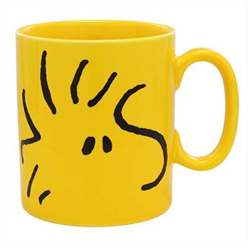日本製 金正陶器 SNOOPY史努比 糊塗塔克大臉 大容量馬克杯-可微波 (500ml)