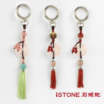 石頭記-天然石開運吊飾-珠圓玉潤(3款式選)