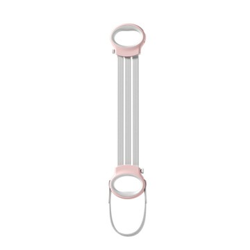 瑜珈用品 TOP30 【意馳】瑜伽 彈力帶 拉力繩 可調節 開背器材 家用健身女阻力運動肩背拉伸器 防滑握柄