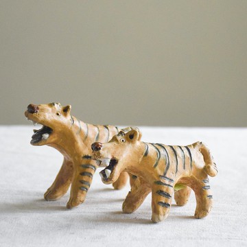 【拾間X土山工作室】老虎陶器 陶器小物 手作陶藝