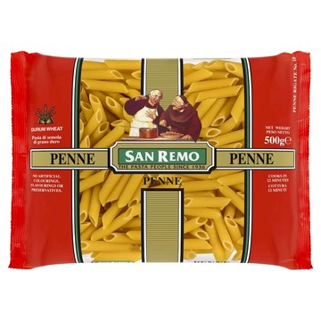 SAN REMO 義大利尖管麵  500g  1包