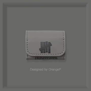 新款潮牌Airpods3灰色皮套商務蘋果Pro保護套2代無線藍牙耳機軟殼