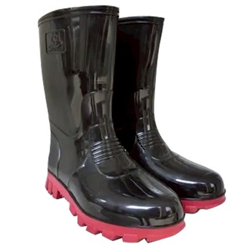 塑鋼頭橡膠雨鞋  11  黑色