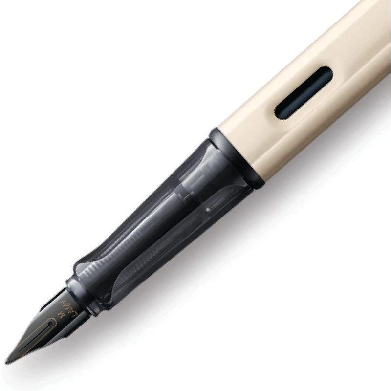 LAMY ラミー 万年筆 M 中字 ルクス パラジューム L58-M 両用式 正規輸入品