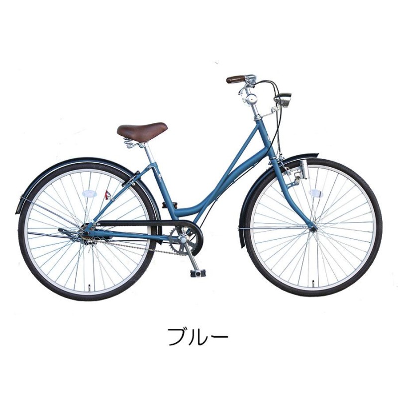 自転車 ２６インチ レトロ おしゃれ シティサイクル ママチャリ vianova 【ピース】 通勤 通学 | LINEブランドカタログ