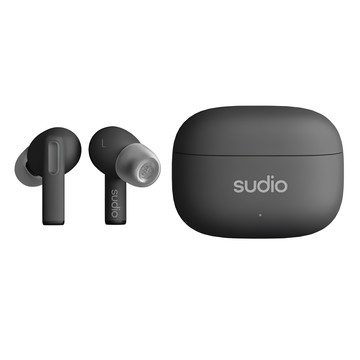 Sudio 藍牙耳機 真無線藍牙耳機 光滑手感 舒適貼耳  A1 Pro  黑色