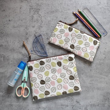 學用文具收納袋/筆袋_小葉飄飄