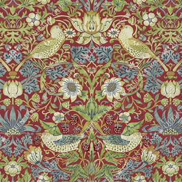 德國 IHR-33*33cm餐巾紙-草莓小偷(V&A)紅色