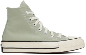 Converse 绿色 Chuck 70 Seasonal Color 高帮运动鞋
