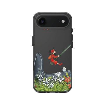 iPhone Air Clear (相機按鈕) 酷墨灰 - 幾米 Jimmy Liao - 地下鐵-盪進童話