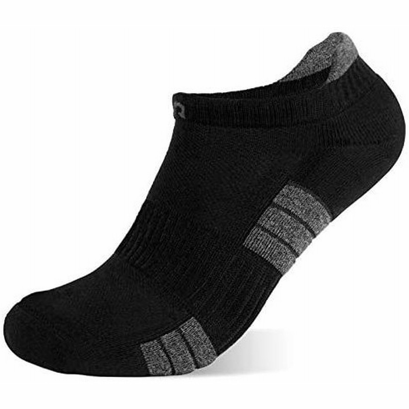 スポーツソックス メンズソックス ランニングソックス 運動用 滑り止め 厚手 男女兼用靴下 くるぶし 抗菌防臭 通気性抜群 ブラック L 通販 Lineポイント最大0 5 Get Lineショッピング
