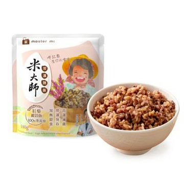 【米大師】常溫熟飯-紅藜纖穀飯(180g/包)