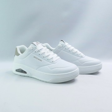 Skechers 177705WHT 女休閒鞋 Uno Court Fast Break 白【iSport愛運動】