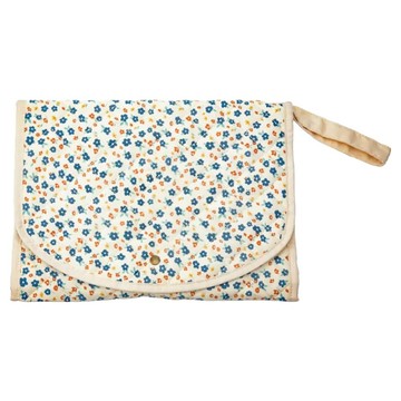 Grech&Co 尿布墊 碎花藍 輕巧易攜帶 寶寶外出用品  1個