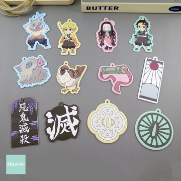 鬼滅之刃-造型香氛卡(四入組)